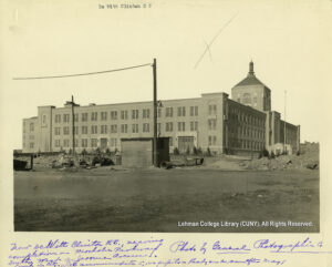 Image of an almost completed high school building.